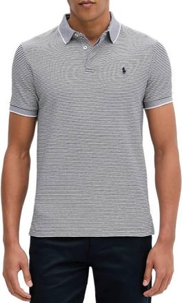 Polo Ralph Lauren Striped Stretch Mesh Polo Shirt, Size XX-Large