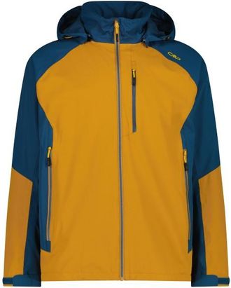 F.lli Campagnolo Jacket Zip Hood Ripstop Regenjacke f&uuml;r Herren | gelb