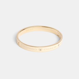 Coach Womens Heart and Star Enamel Bangle - Multicolour Metal - One Size