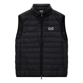 Emporio Armani Vests, male, Black, Size: XL ASV Core Identity Packable Gilet