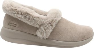 Skechers Rubbia Pantoffel - Dames - Sport - Beige - Maat: 39 1/2 EU