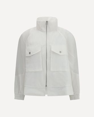 Pinko Beth Jacket with transparent inserts Female XS