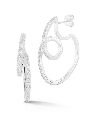 Glaze Jewelry Silver Cz Earrings