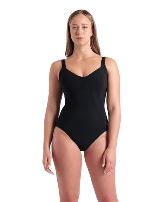 Arena Badeanzug ARENA arena Shapewear Damen Vertigo R B-Cup Badeanzug, Damen, Gr. 36, N-Gr, schwarz, Obermaterial: 68% Polyamid, 32% Elasthan, Badeanz&uuml;ge Ba