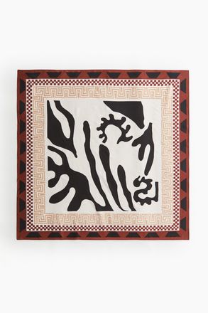 H&M Bedrucktes Tuch - Orange