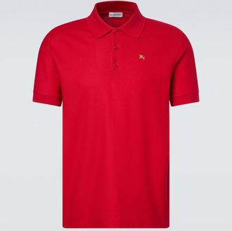 Burberry EKD cotton piqu&eacute; polo shirt