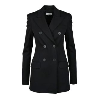 Sportmax Dames, Jassen, Zwart, Maat: XS Nylon