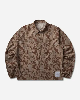 SATISFY Men s PeaceShell River Shirt Camo