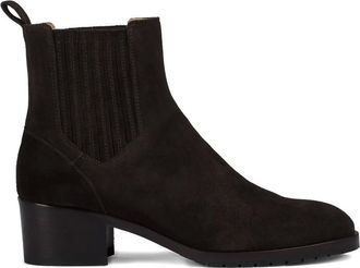 Doucal's Suède laarzen met elastische vlakken - Bruin