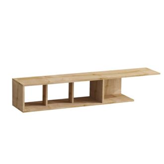 Calicosy Mueble de TV suspendido decoraci&oacute;n roble zafiro - L150 cm