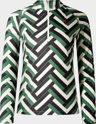 Perfect Moment 1/4 Zip Base Layer Top