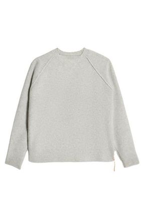 Fortela Harvard Wool Raglan Sleeve Crewneck Knit in Melange at Nordstrom, Size X-Small Eu