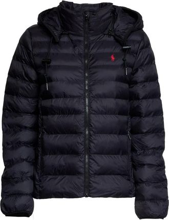 Polo Ralph Lauren Packable Puffer Jacket - Dames - Winterjassen - Zwart - 2XS - Jassen