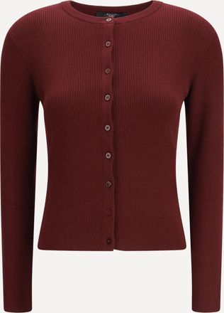 Weekend by Max Mara Cardigan in viscosa a coste Woman L