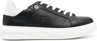 Baldinini Sneakers - Heren - Sneakers - Zwart - 41 EU - Leer - Schoenen