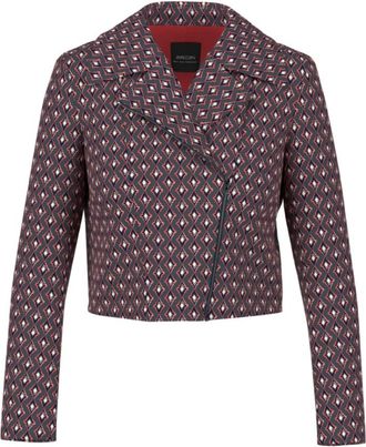 Marc Cain Scuba Jersey Jas - Dames - Jassen - Grijs - Maat: XS Jersey