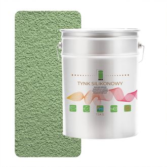 OEM Revestimiento Exterior De Silicona Para Fachadas, Color Verde Oliva, 1,5 Mm, Calidad Superior, 15 Kg