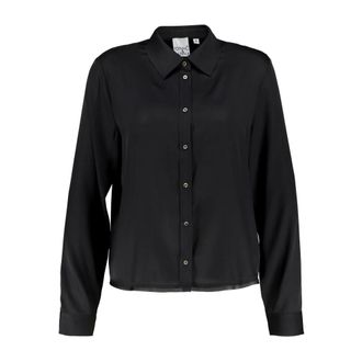 Emily van den Bergh Hemden - Dames - Blouses & Shirts - Zwart - Maat: M