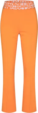 Bugatti Damen Casual broek met vouw