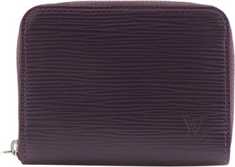 Louis Vuitton Cassis Purple Epi Leather Coin Purse/Coin Case (Pre-Owned)