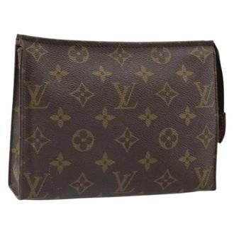Louis Vuitton Pre-owned Clutches, female, Brown, Size: ONE SIZE Pre-owned Vintage Clutch