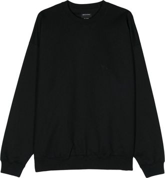 Yohji Yamamoto Logo Cotton Sweatshirt