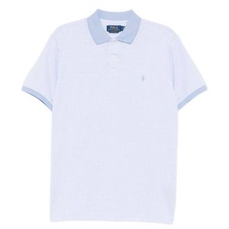 Polo Ralph Lauren Slim Fit Houndstooth Polo Shirt, Size XX-Large