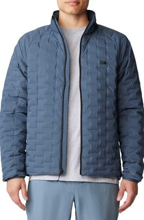Mountain Hardwear Stretchdown 700 Fill Power Down Light Jacket in Moon Blue at Nordstrom, Size Xx-Large