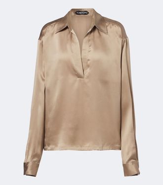 Tom Ford Silk satin blouse