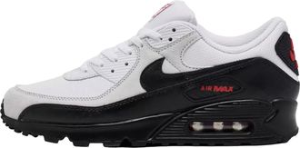 Nike Mens Air Max 90 Perforated Leather White Black