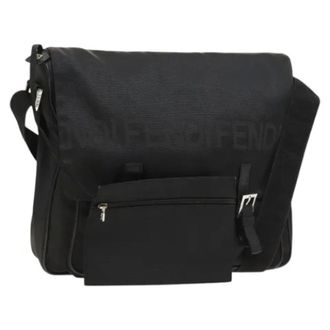 Fendi Pre-owned Nylon fendi-bags - Dames - Pre-owned - Zwart - Maat: ONE Size Nylon