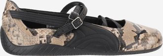 Puma Speedcat Ballerinas mit Animal-Print
