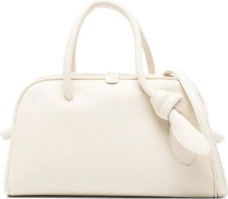 Jacquemus Le Petit Turismo tote bag - women - Calf Leather/Fabric - OS - Neutrals