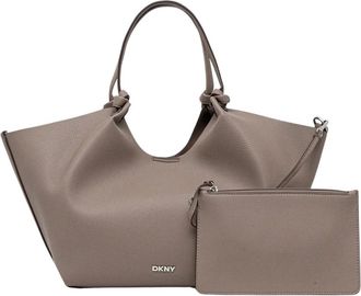 DKNY Paula Medium Tote - Bags - Mujer - Beige - ONE SIZE