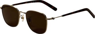 Montblanc Montblanc Mens 55mm Sunglasses MB0392SA-004