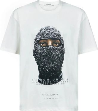 Ih Nom Uh Nit Wit Katoenen T-Shirt - Heren - T-shirts - Wit - XL - Katoen - Tops
