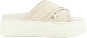 Hogan Beige Sandalen Sandalo - Dames - Sandalen - Beige - 36 EU - Schoenen