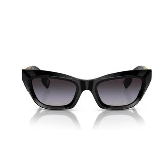 Burberry Cat-eye sunglasses with perforated metal logo