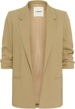 Soaked In Luxury SLShirley Blazer - - Jackets - Donna - Beige - L