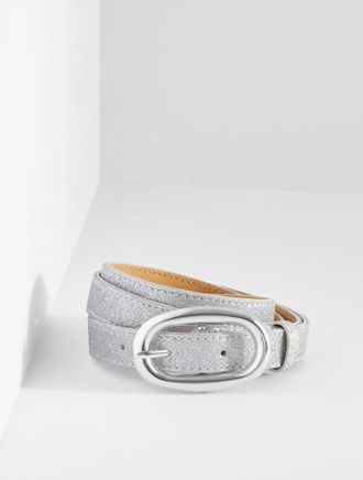 Talbots Sparkle Belt - Silver - Medium Talbots