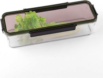 OEM Recipiente Para Guardar Apio Refrigerador, Contenedor Almacenamiento Pl&aacute;stico Largo Sin Bpa Refrigerador Apio Fresco, F&aacute;cil Limpiar Prueba Fugas