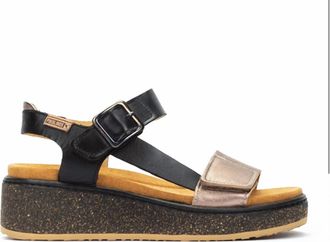 Pikolinos Womens Alzira Sandal In Black