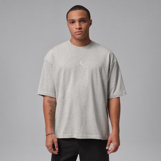 Nike Jordan Mens Jordan Flight Essentials Oversized T-Shirt in Grey | IB7345-050