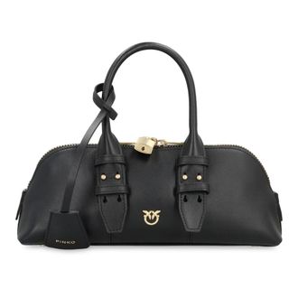 Pinko Escape Bag Baguette - Dames - Handtassen - Zwart - ONE Size - Katoen - Tassen