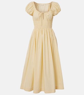 D&ocirc;en D&ocirc;en Quinn cotton poplin midi dress