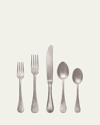 Mepra Epoque Pewter 5-Piece Flatware Set