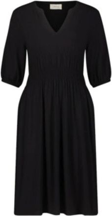 Cartoon Dames, Jurken, Zwart, Maat: S