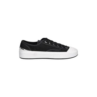 Michael Kors Jude Mesh Sneaker - Dames - Schoenen - Zwart - Maat: 40 EU Katoen