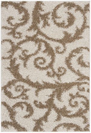 Safavieh Alfombra beige/blanco 122 x 183 cm