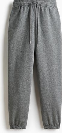 H&M Sweatpants aus Baumwollmix - Grau